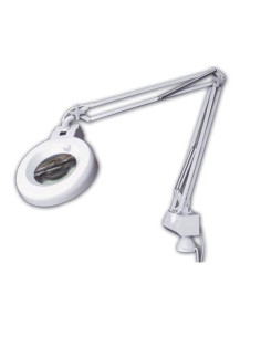 Lupa flexo con luz.