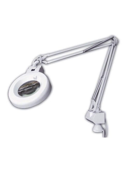 Lupa flexo con luz.
