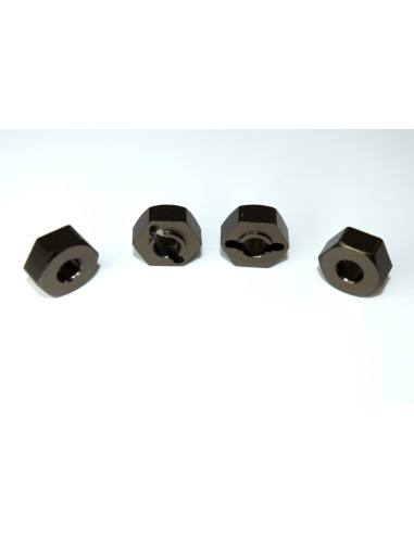 Aluminum wheel hex hub 4 ATC 2.4 RTR/BL