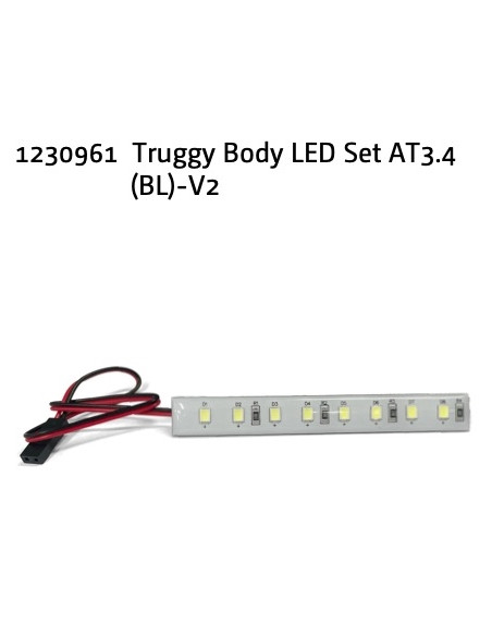 Truggy Body LED Set AT3.4BL-V2