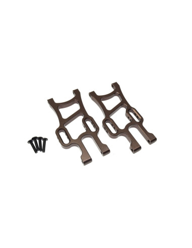 Aluminum suspension Arm low front 2 AMT2.4 RTR/BL