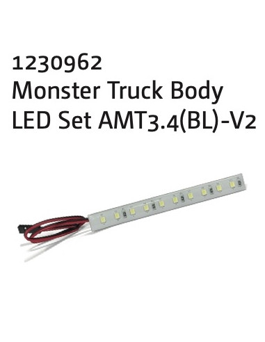 Monster Truck Body LED Set AMT3.4BL-V2