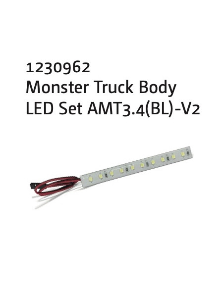 Monster Truck Body LED Set AMT3.4BL-V2