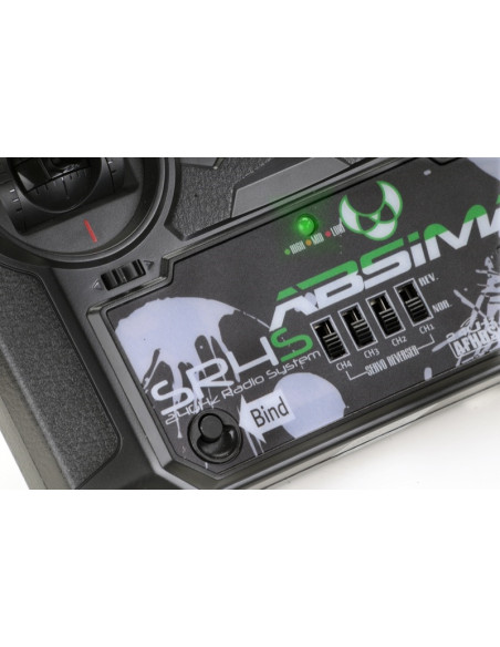 4-Channel Stick Radio "SR4S" 2.4GHz incl. Receiver