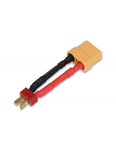 Adapter with cable T-Plug M - XT90 F 50mm