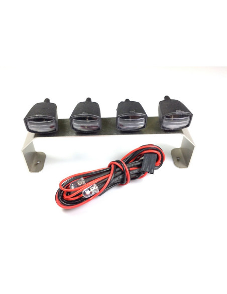 Light Bar square with LEDs