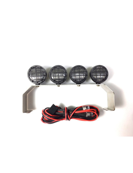 Light Bar round with LEDs