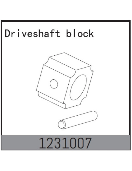 Driveshaft Block  - CR3.4eco