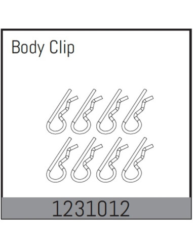 Body Clips 8 - CR3.4eco