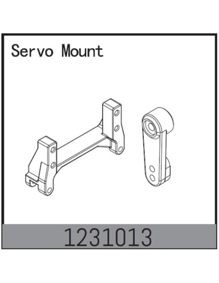 Servo Mount - CR3.4eco