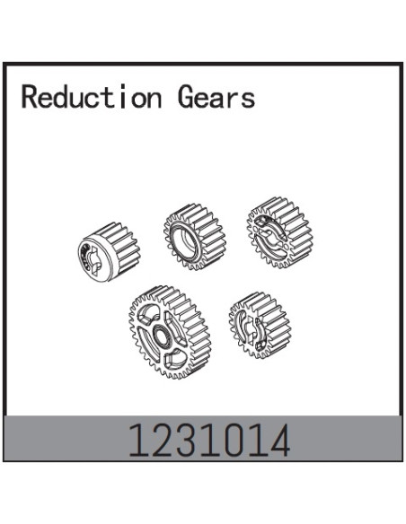 Reduction Gear Plastic - CR3.4eco