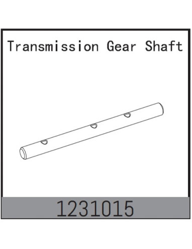 Transmission Gear Shaft - CR3.4eco