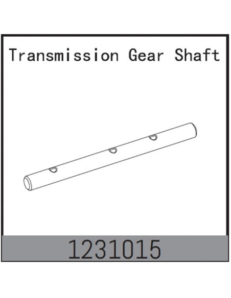 Transmission Gear Shaft - CR3.4eco