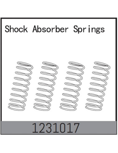 Shock Absorber Springs 4 - CR3.4eco