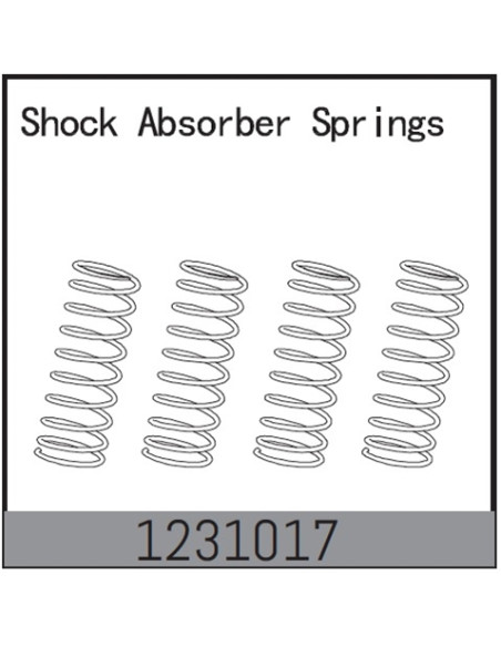 Shock Absorber Springs 4 - CR3.4eco