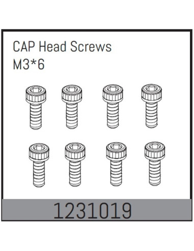 Cap Head Screws M3X8 8