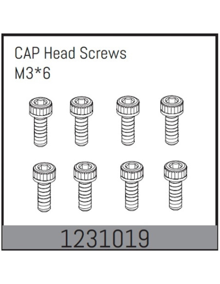 Cap Head Screws M3X8 8