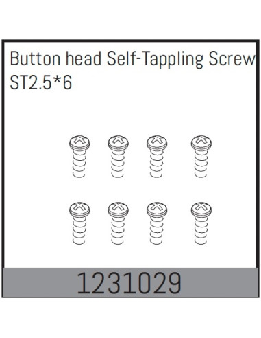 Button Head Screws M2.5X6 8