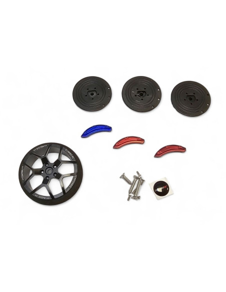 Aluminum Steering Wheel with Sponge f. CR10P