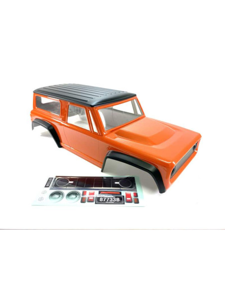 PC Crawler Body "Bronco Style" Orange (313mm)