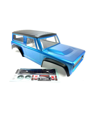 PC Crawler Body "Bronco Style" Met.-Blue (313mm)
