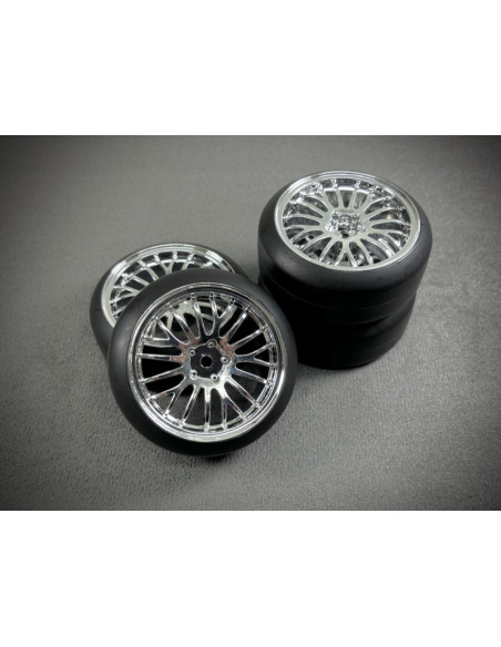 1:10 Drift Wheel Set "The Pimp" chrome (4)