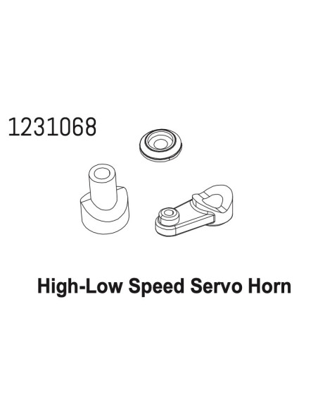 Servo Horn Set (2-speed) CR4.4