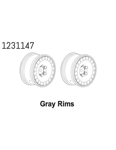 2.2"" Wheels CR4.4 (2)