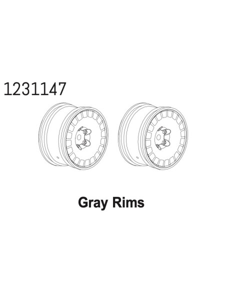 2.2"" Wheels CR4.4 (2)