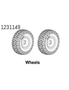 2.2"" Tire Set CR4.4 (2)