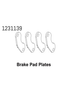 Brake Pads Plate CR4.4 (4)