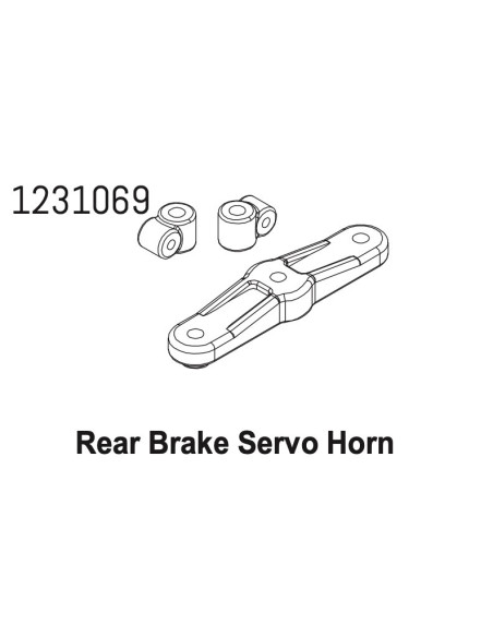 Servo Horn Set(DIG Brake) CR4.4
