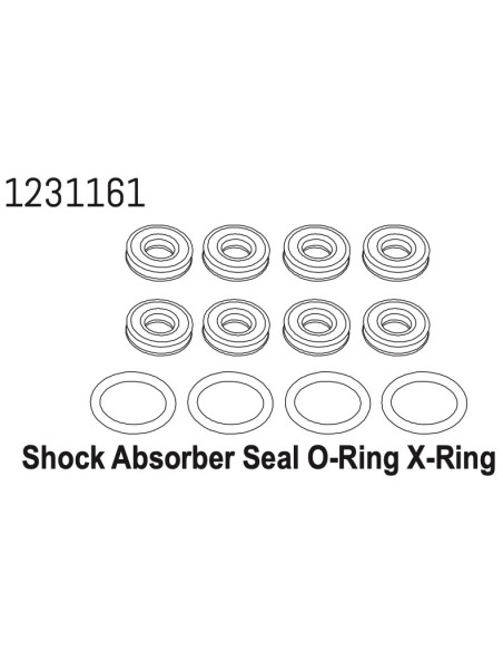 Shock O-Ring Set CR4.4