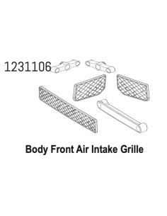 Front Mesh Grille Set CR4.4