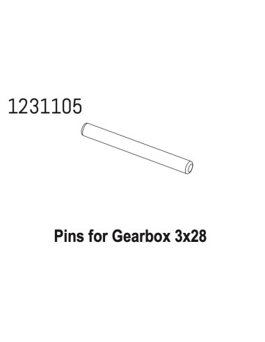 Gearbox Pin 3*28 CR4.4