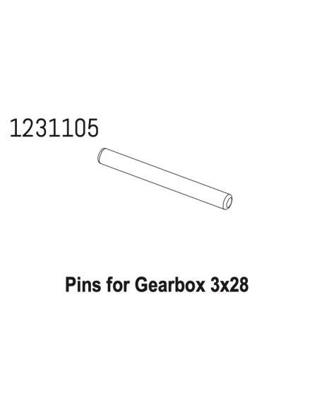 Gearbox Pin 3*28 CR4.4