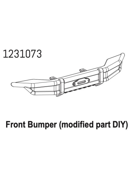 Heavy Duty Front Bumper (Opt.) CR4.4