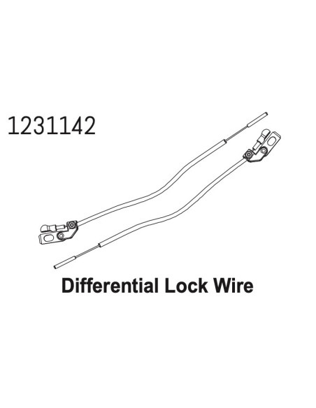 Cables Set (Diff-Lock) CR4.4