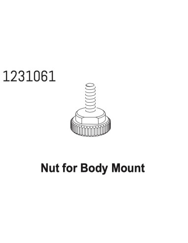 Nut for Body Mount CR4.4