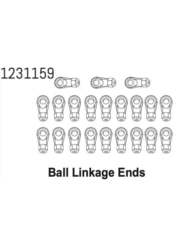 Ball Ends Set CR4.4