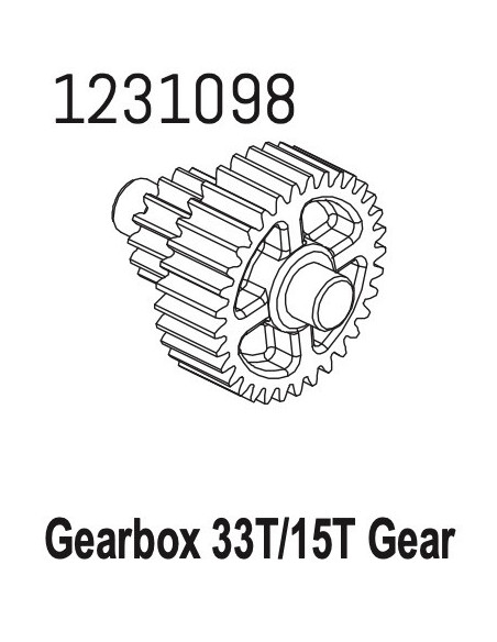 Metal Gear 33T/15T-M0.6 CR4.4