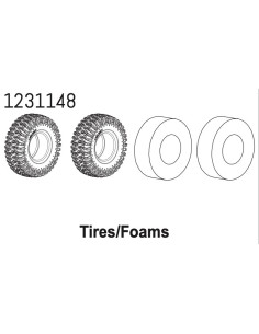 Tires with Sponge CR4.4 (2)