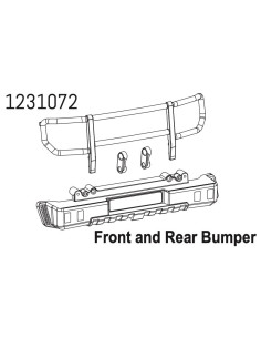 Front & Rear Bumper CR4.4