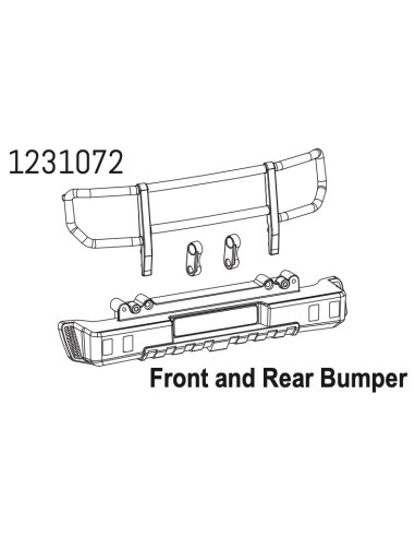 Front & Rear Bumper CR4.4