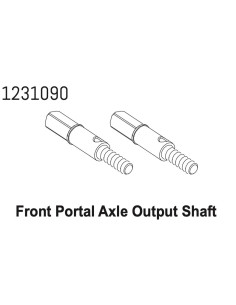 Portal Axle Shaft (front)...