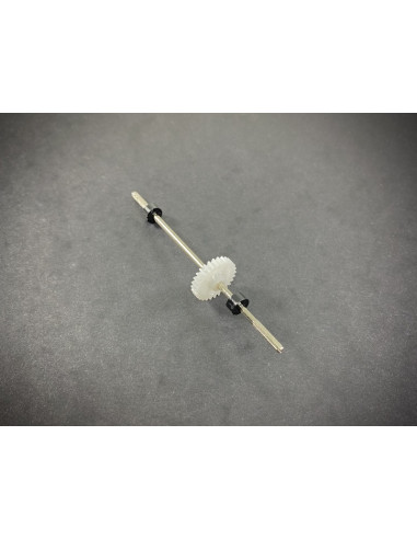 Drive Shaft with Gear 1:24 Scale