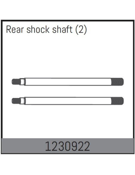Rear Shock Shaft (2)