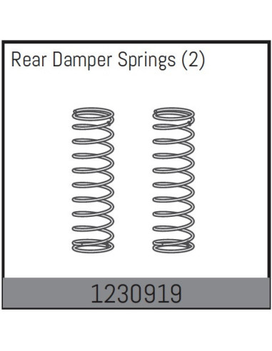 Rear Damper Spring (2)