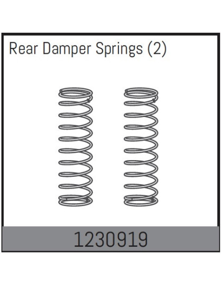 Rear Damper Spring (2)