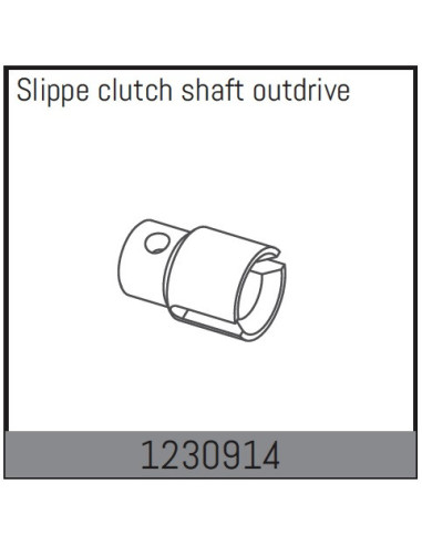 Outdrive for Slipper Clutch